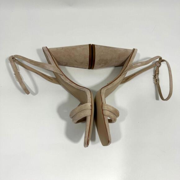 Sam Edelman Women’s Size 10 Cappuccino Suede Kia Strappy Block Heel Sandals New - Picture 6 of 9